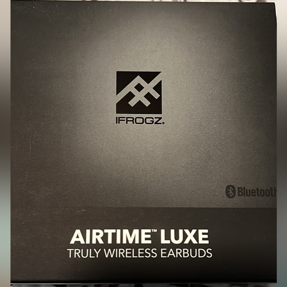 IFrogz brand wireless headphones, black